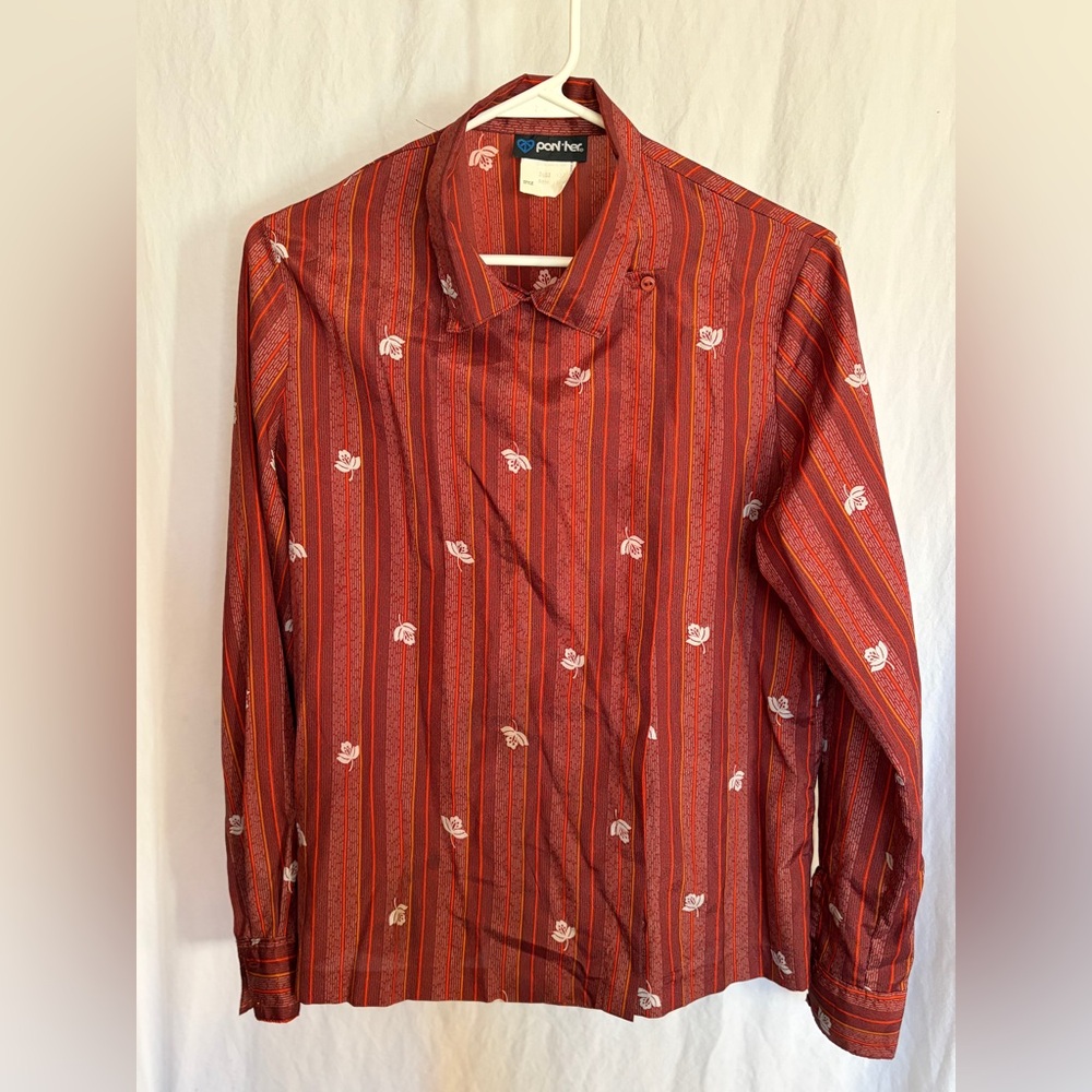 PanTher Vintage Women’s Kimono Style Blouse Size 13/14